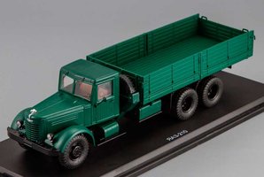 YAAZ-210 flatbed truck zelený
